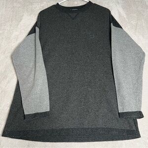 Gispa Sport Sweater Womens size 14 Pullover‎ Cashmere Angora Color block Italy